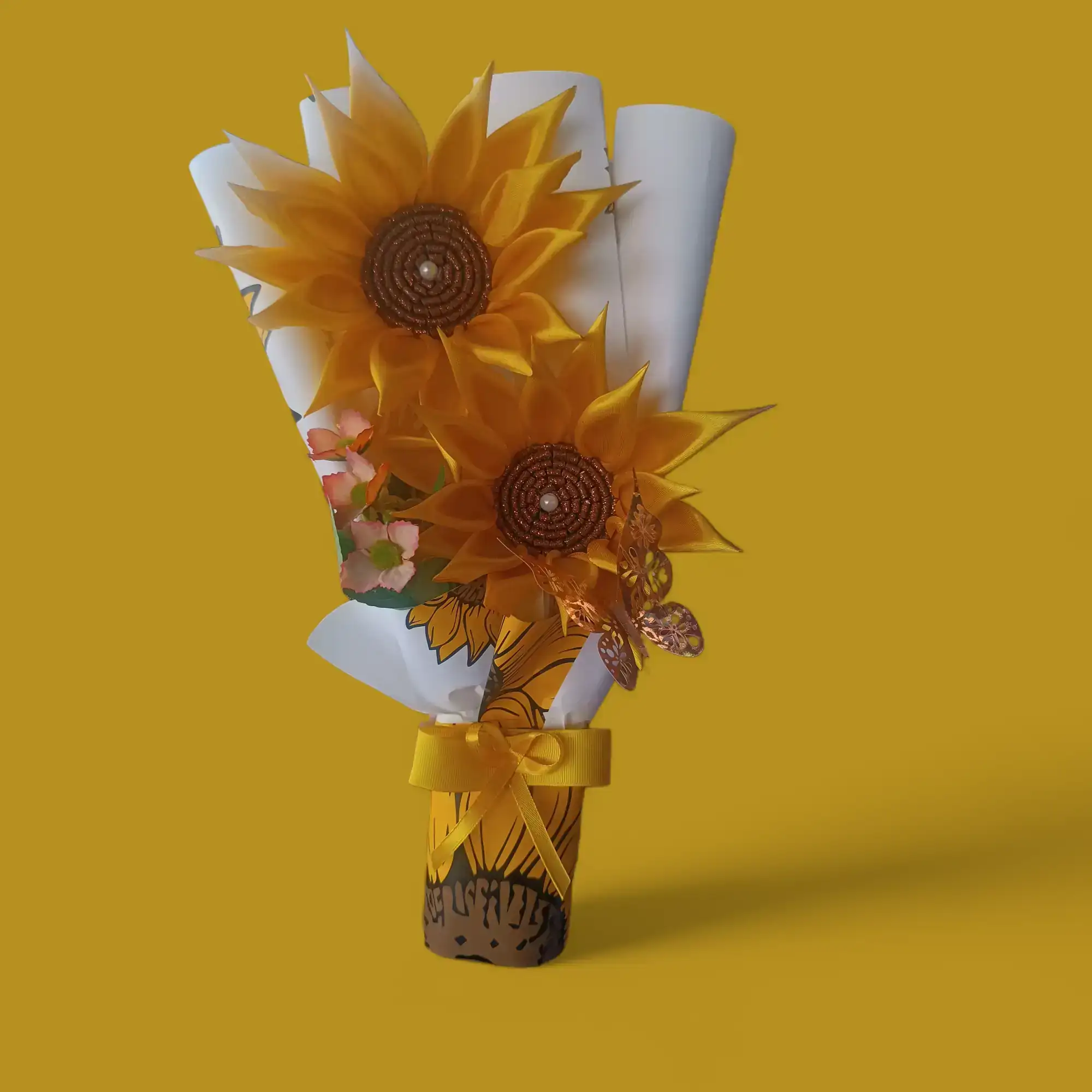 Set girasoles eternos 
