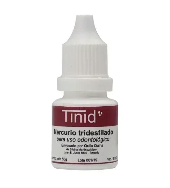 MERCURIO TINID TRIDESTILADO X 50 GR