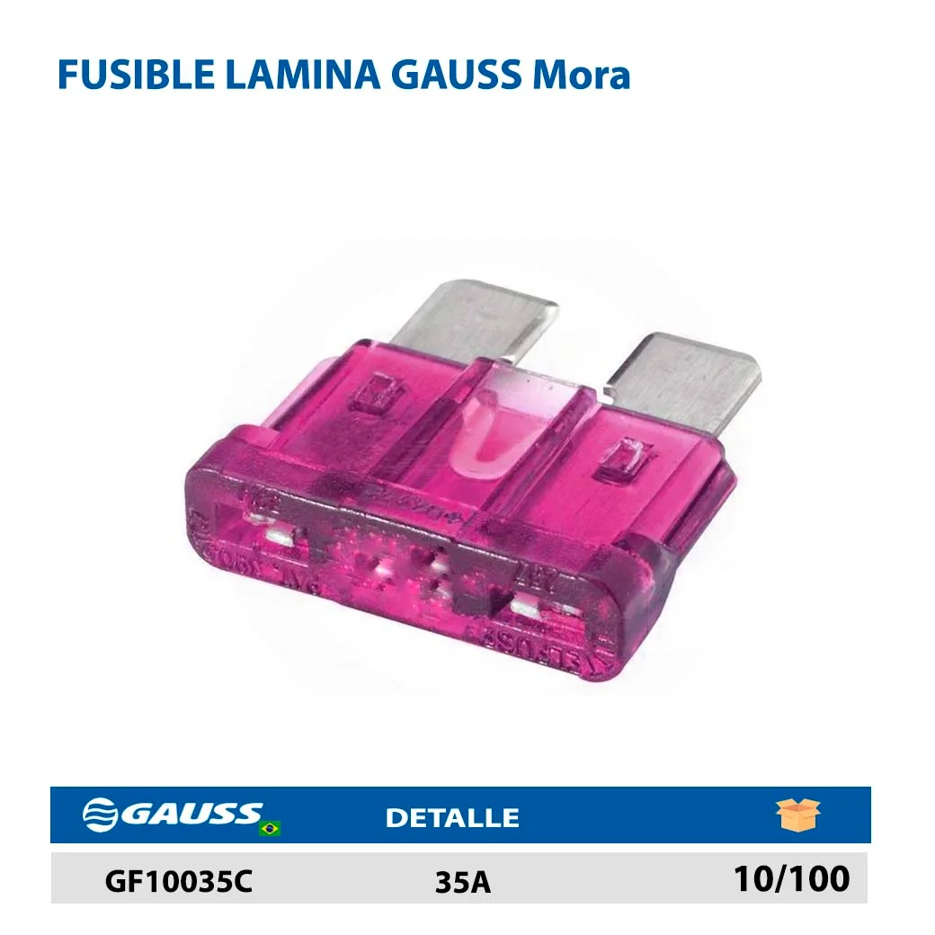 FUSIBLE LAMINA GAUSS Mora 35A