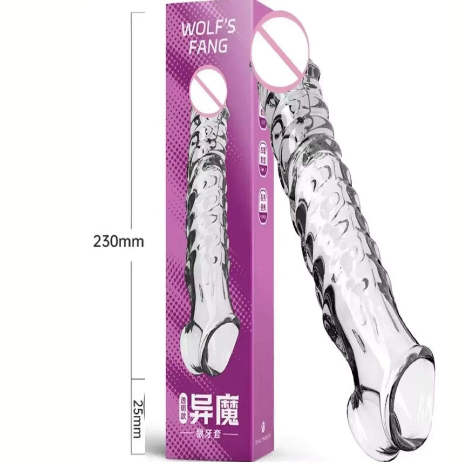 Extensor de Pene Sólido 23 cms  2