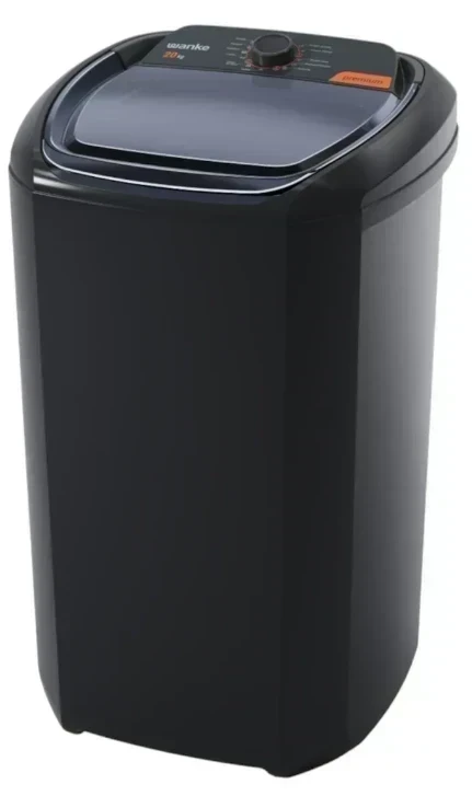  LAVARROPAS WANKE SEMIAUTOMATICO 20KG NEGRO