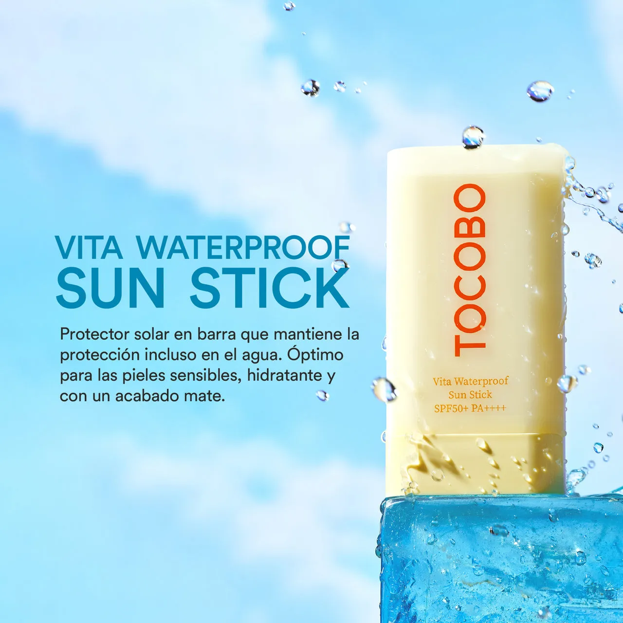 Protector Solar Tocobo Vita Waterproof Sun Stick Spf50+ 18G 4