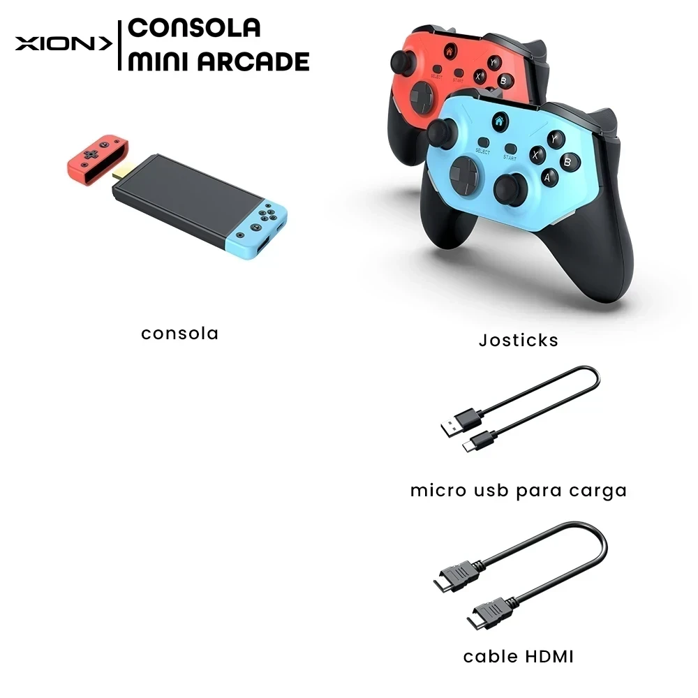 Consola Game Stick +20000 Juegos/  𝙓𝙄𝙊𝙉 2