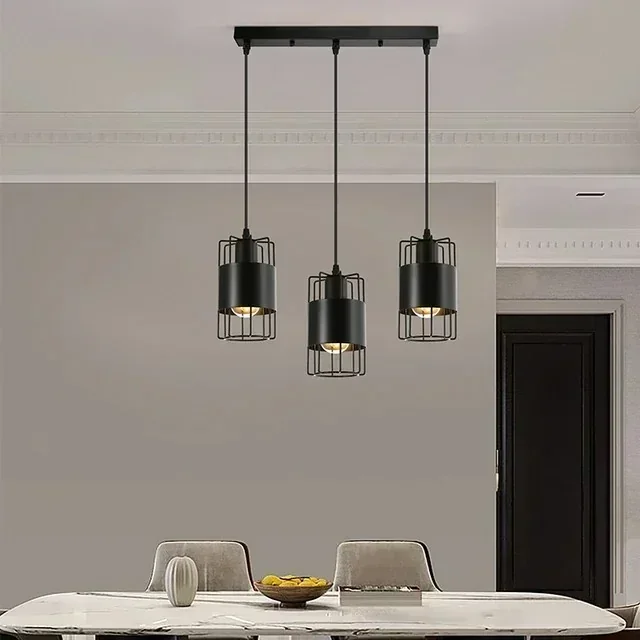 LAMPARA COLGANTE DIMITRI TRIPLE E27 2
