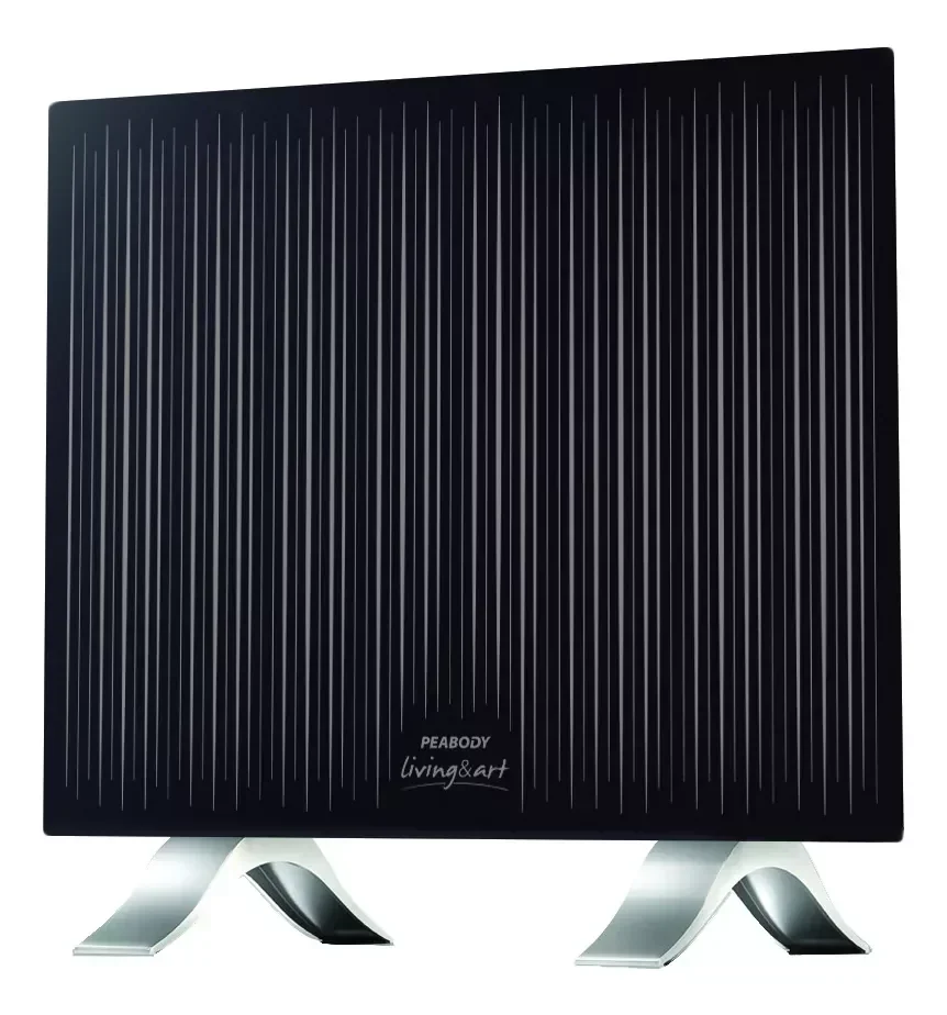 Vitroconvector Calefactor Eléctrico Peabody Pe-vc10rn 1000w Color Negro