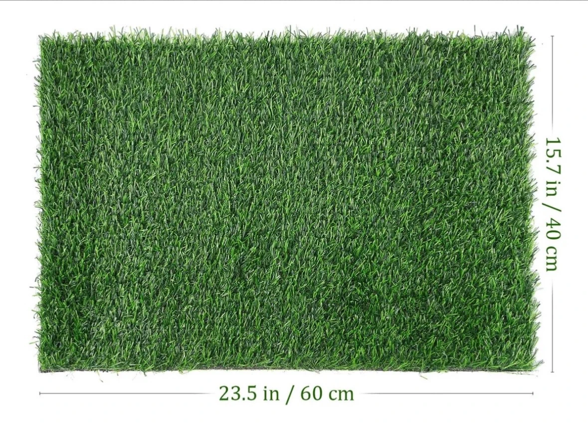 Pasto Sintético en Tapete 40 x 60 cm – Apariencia Natural y Base Antideslizante 7