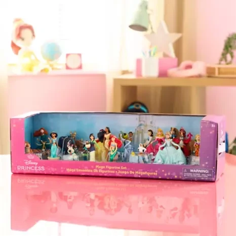 Mega set de figuras de princesas Disney y sus peludos amigos 2