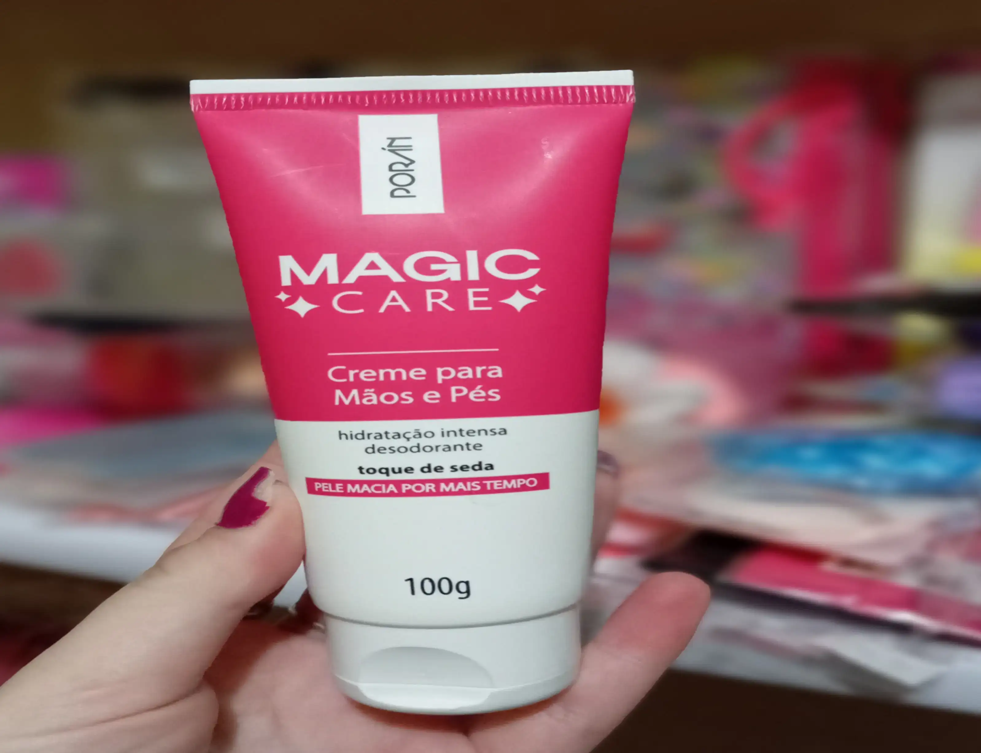 Creme para mãos e pés -Poran