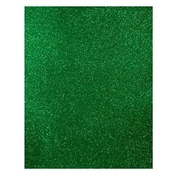 Foamy verde bandera tamaño carta diamantado