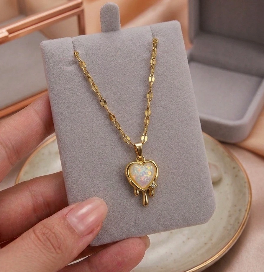 Cadena corazon precioso