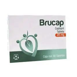 Brucap 25mg (Captopril) 