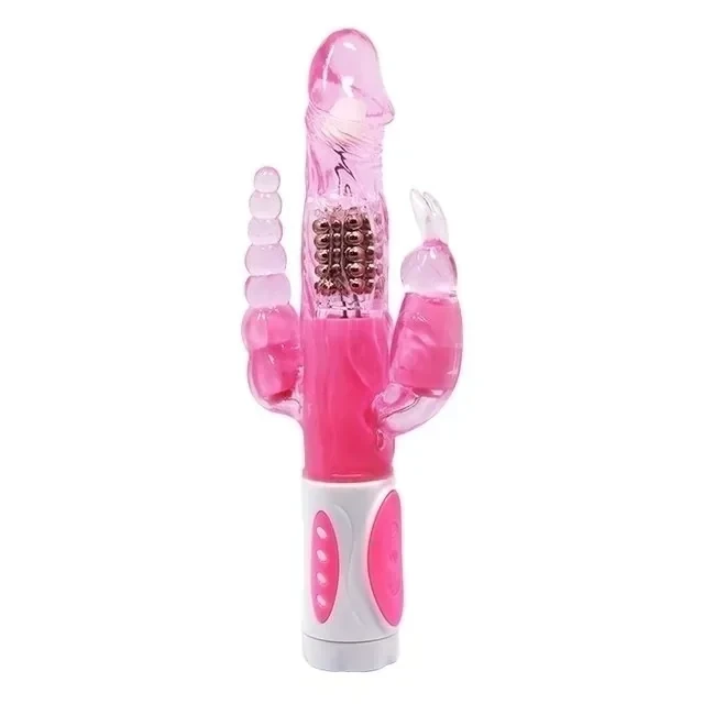 PRETTY LOVE ROTADOR VIBRADOR TRIPLE ESTIMULACION 