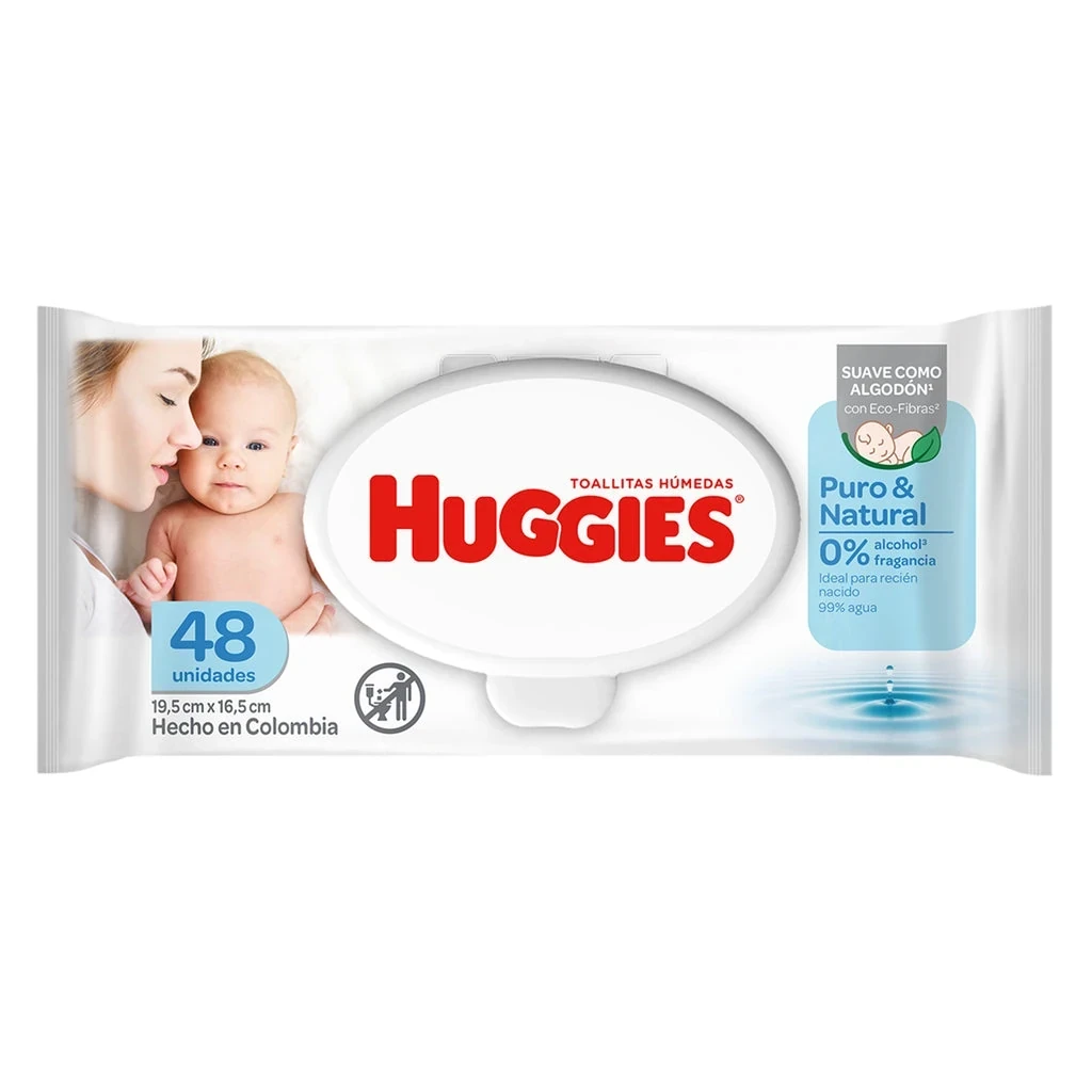 HUGGIES RICIEN NACIDO 48 UND 