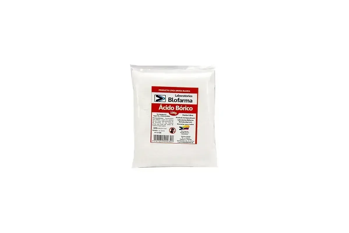 ACIDO BORICO 100 GR BLOFARMA