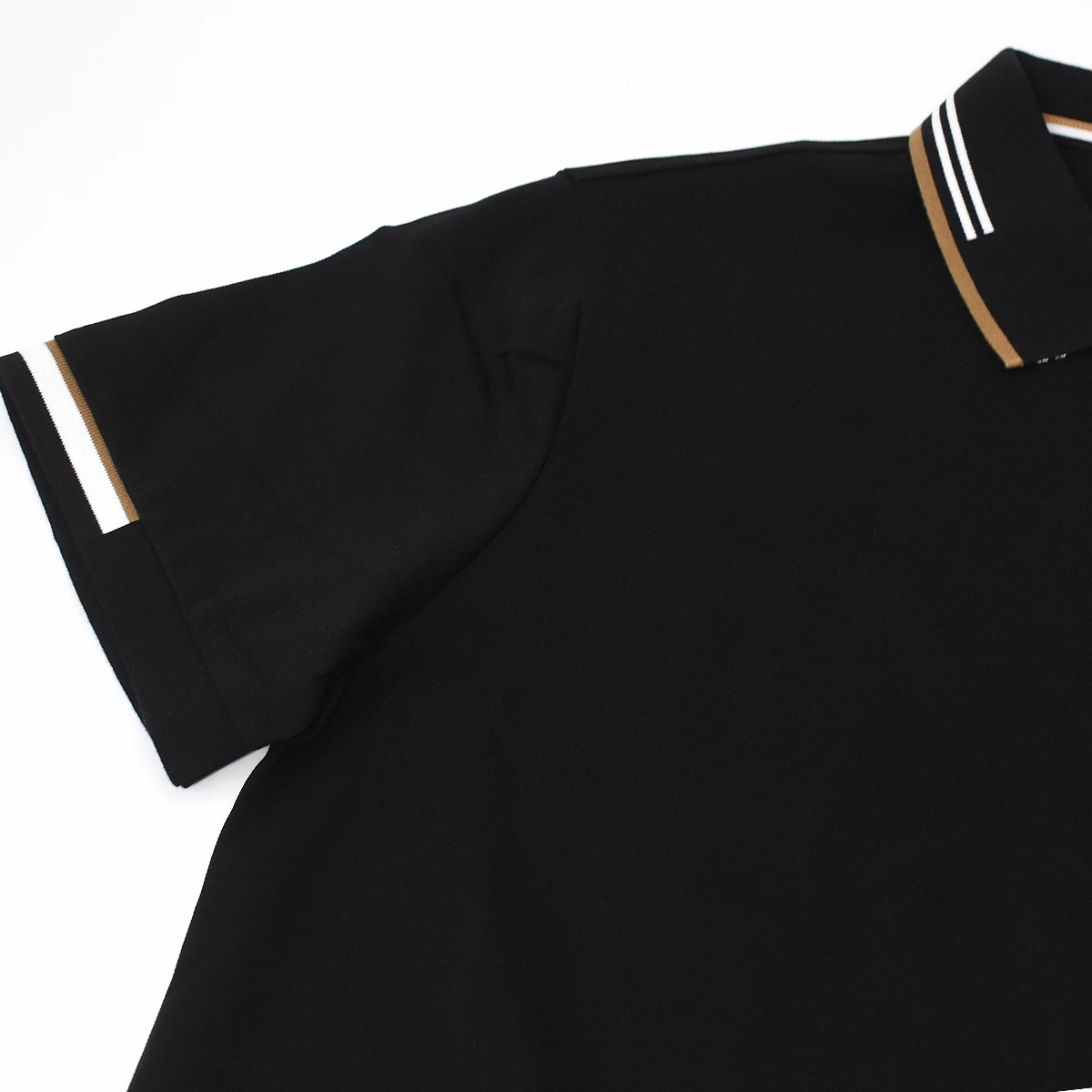 Playera Polo Boss Negro 4