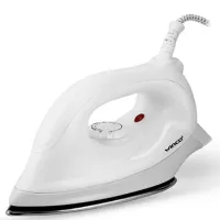 PLANCHA SECA PESADA WINCO BLANCA BASE DE ACERO