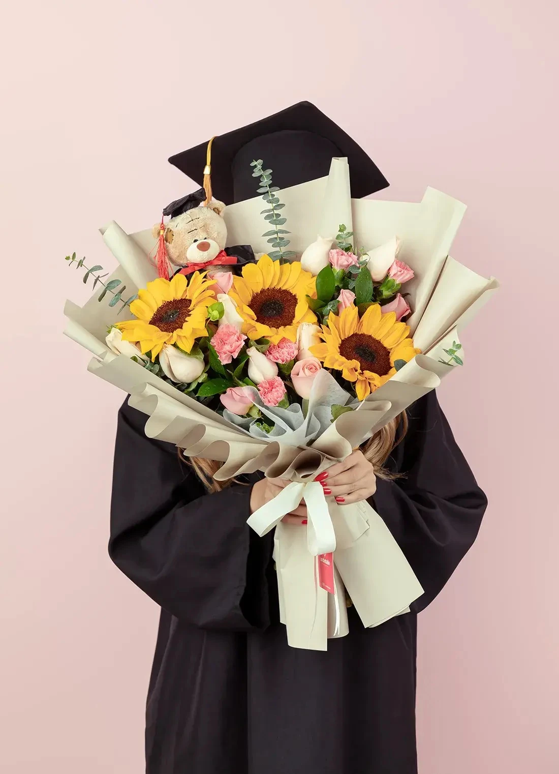 Ramo graduación con peluche
