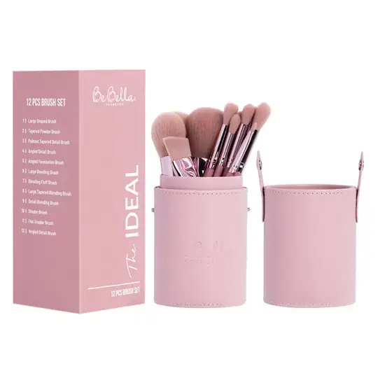 BROCHAS PROFESIONAL 12 PZAS IDEAL ESTUCHE CILINDRO IDEAL 