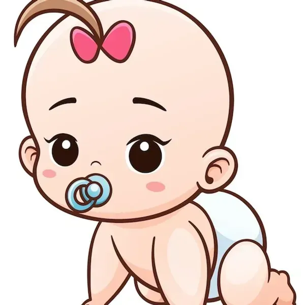 Niña 3 meses hasta 9 meses