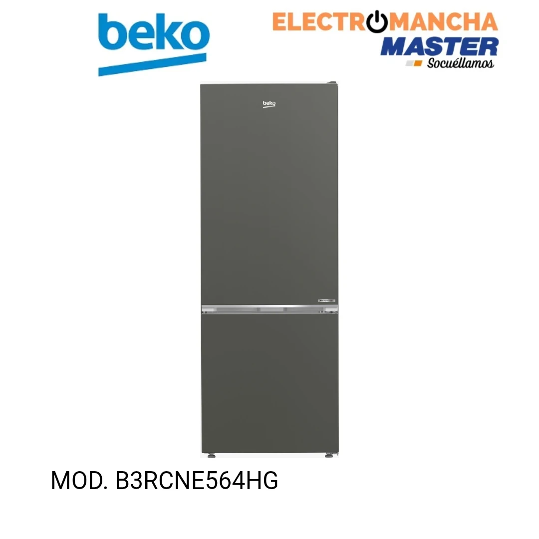 FRIGO COMBI BEKO B3RCNE564HG INOX 1,92x70 NF E 
