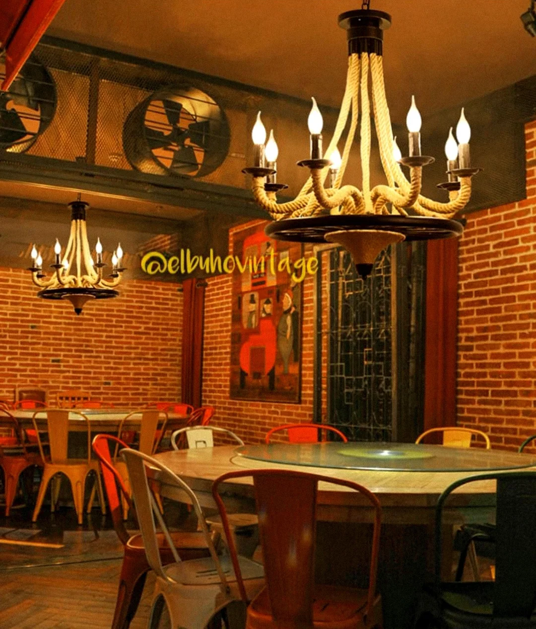 Lámpara Colgante estilo Candelabro  4