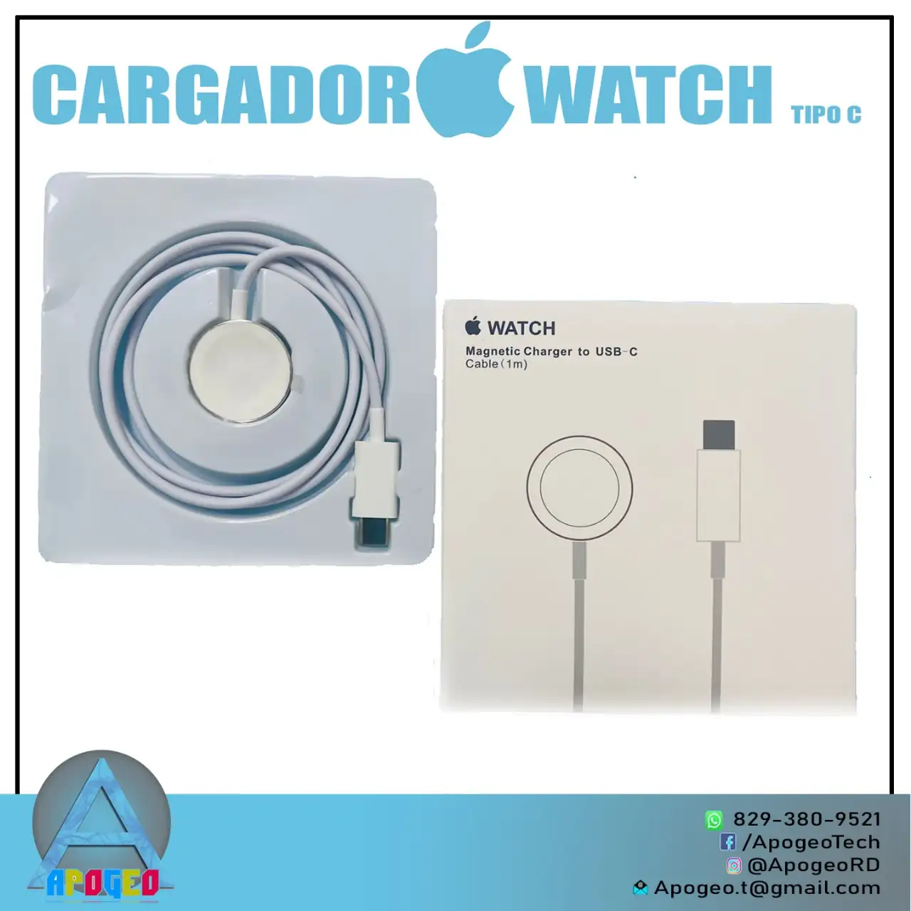 Cargador Apple Watch 