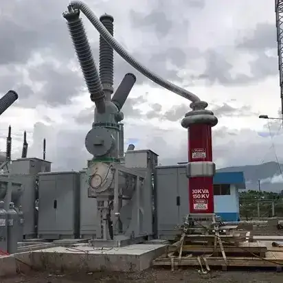 Preuba alto voltaje AC / Dc 300 kV 2