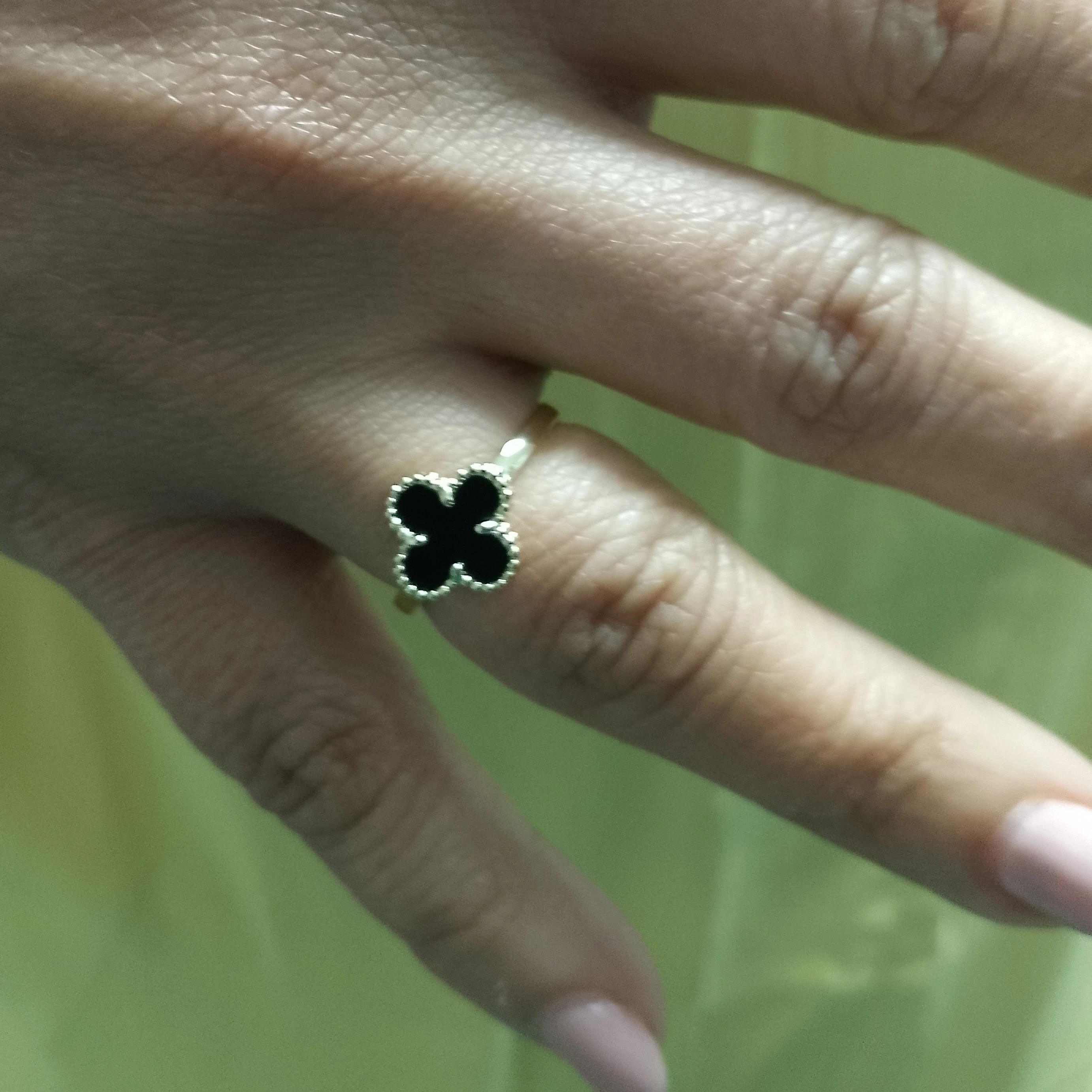 Anillo Trebol Pequeño  2