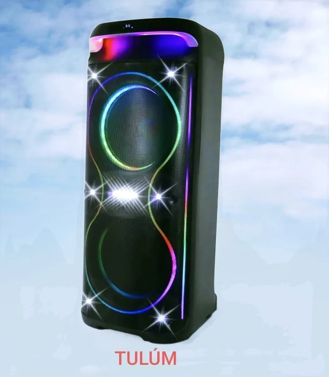 TORRE DE SONIDO ULTROM TULUM 15.000PMPO 2X12" LUZ BAJA