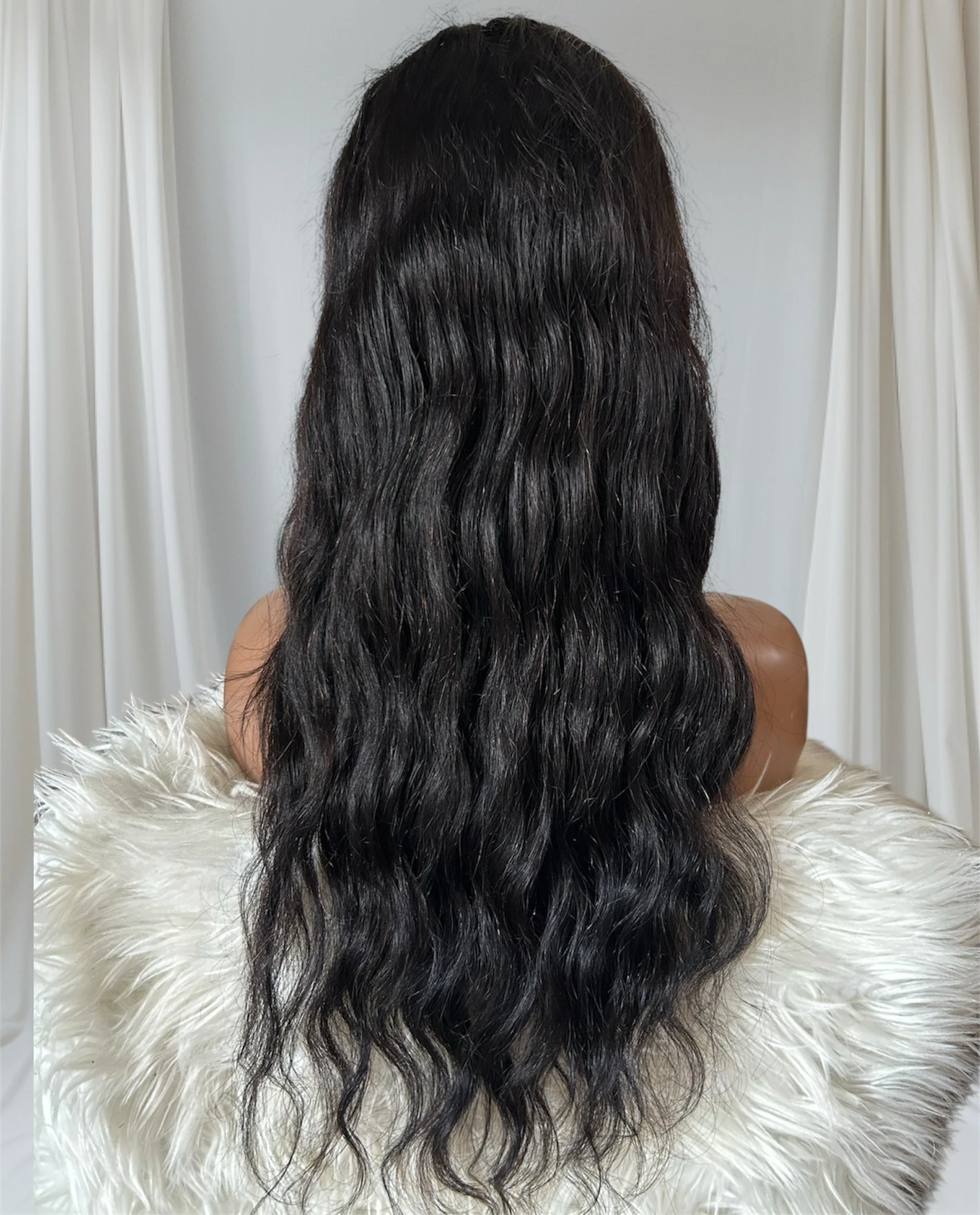 Peluca cabello humano 24 pulgadas, frontal lace HD 13x4  4