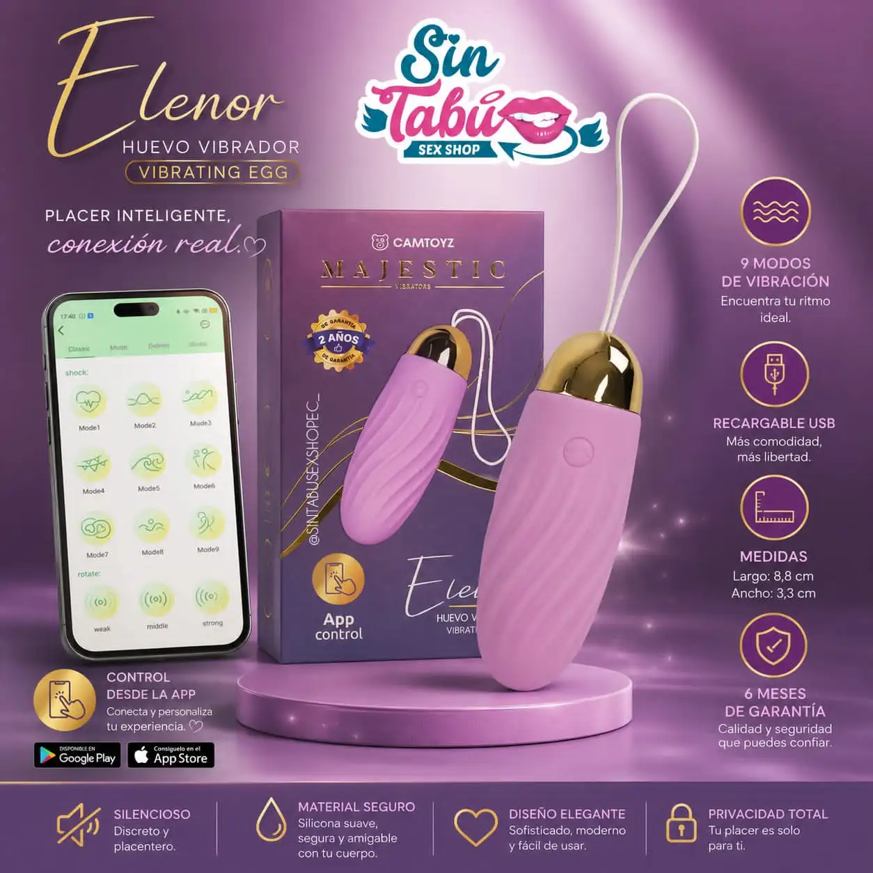 VIBRADOR ELENOR 
