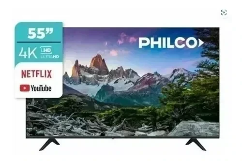 SMART TV PHILCO 55" C/ANDROID TV 4K