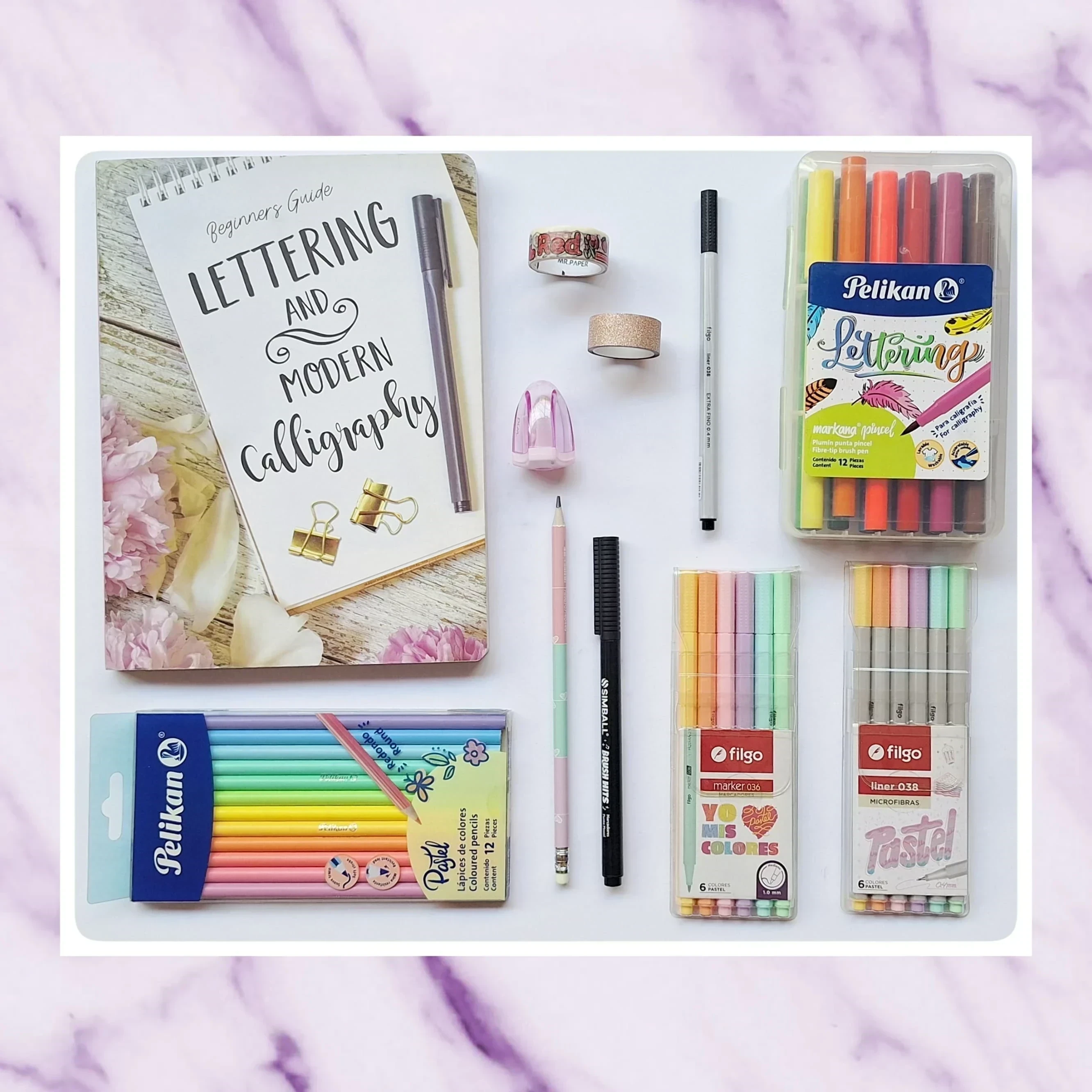 Combo Lettering - Brush Lettering