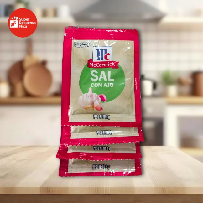 Sal Con Ajo McCormick 6g (4 unid.)
