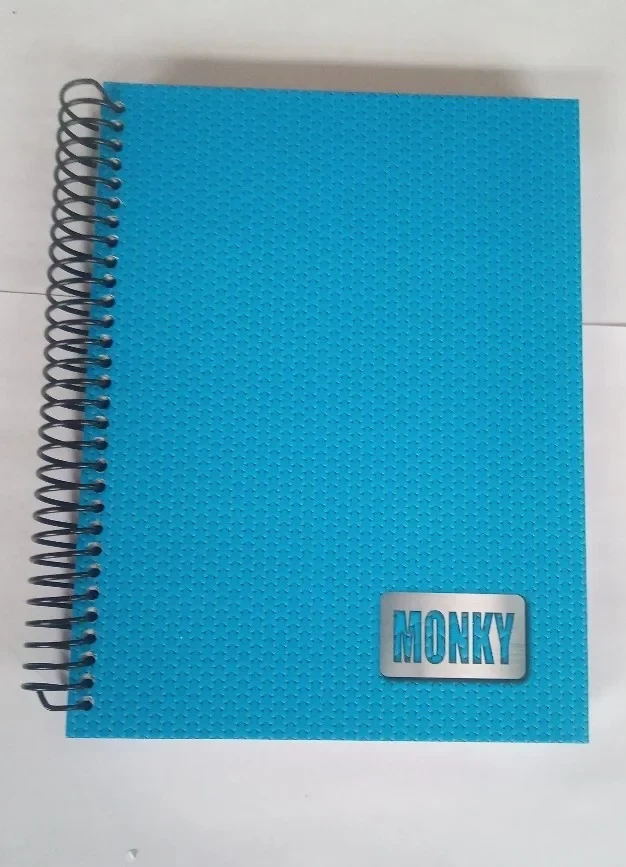 Cuaderno profesional blanco monkie 200 h