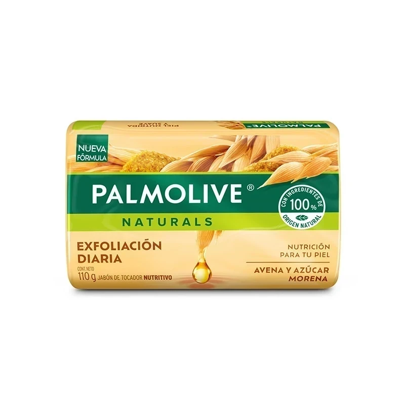 PALMOLIVE  AVENA Y AZUCAR MORENA 110g
