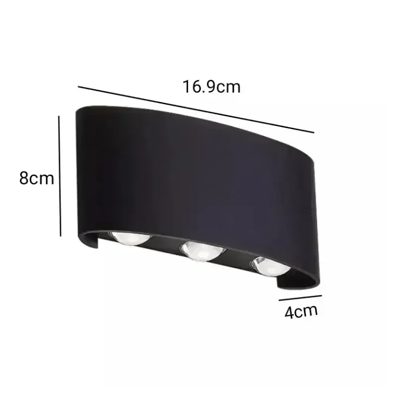 APLIQUE PARED LED DECO LUZ BLANCA/6500K 3