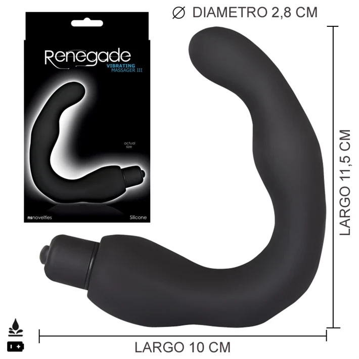 Prostático con vibro Renegade