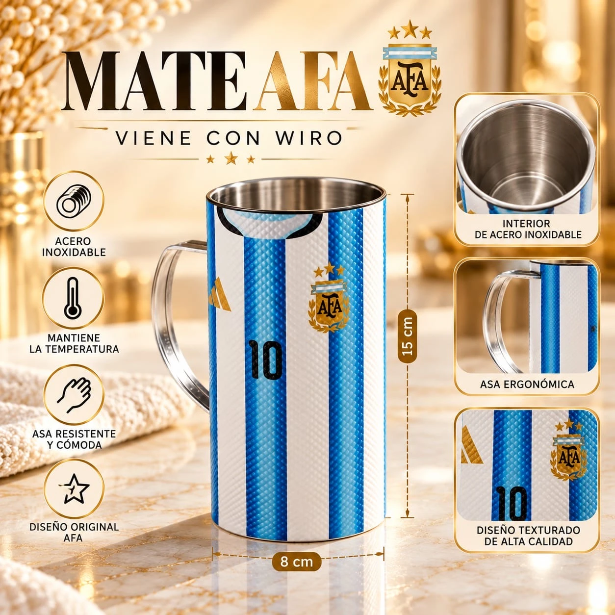 VASO AFA CON VIRO