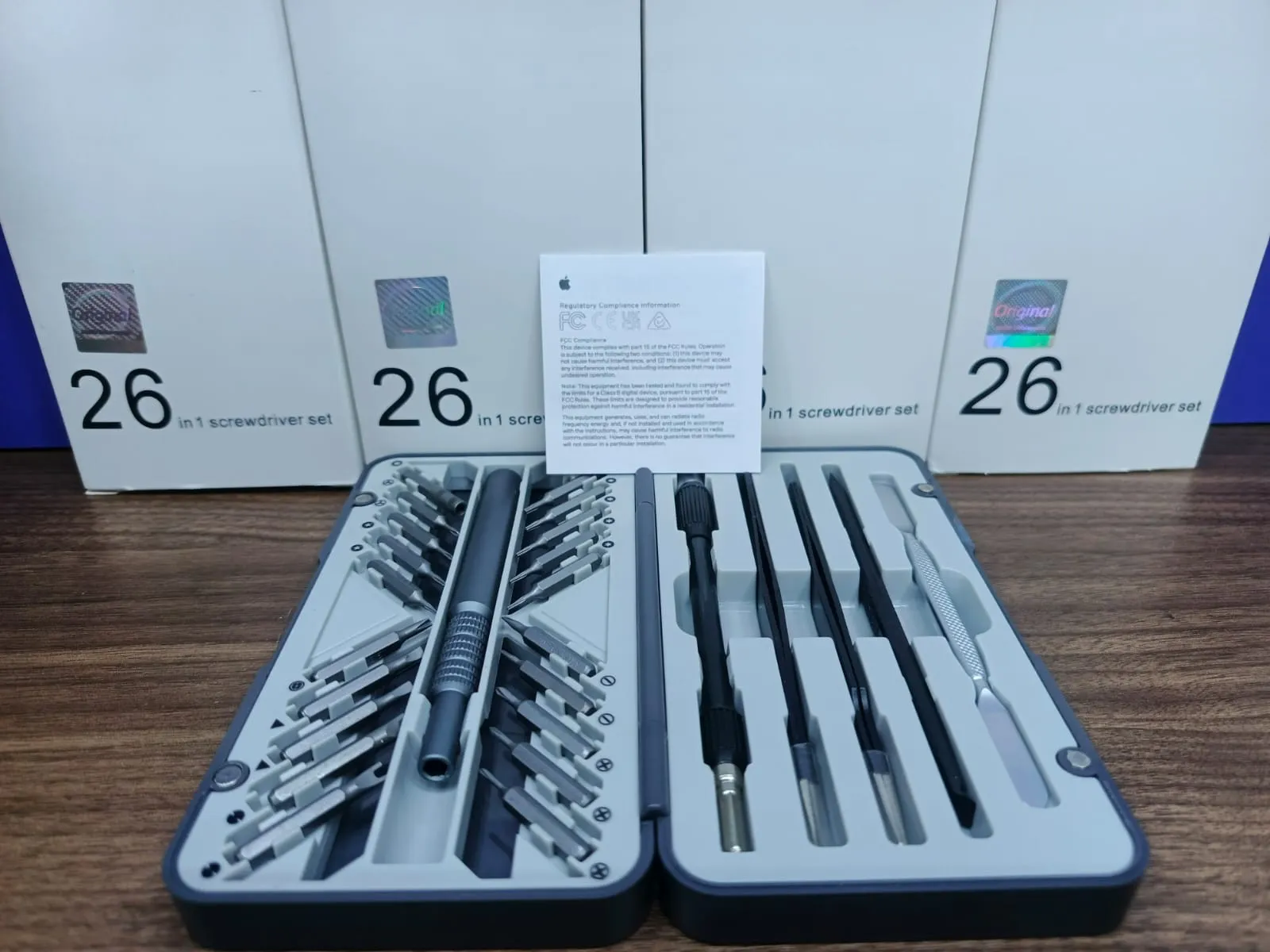 KIT DESTORNILLADOR MAGNETICO DE ALTA CALIDAD 26 PCS 