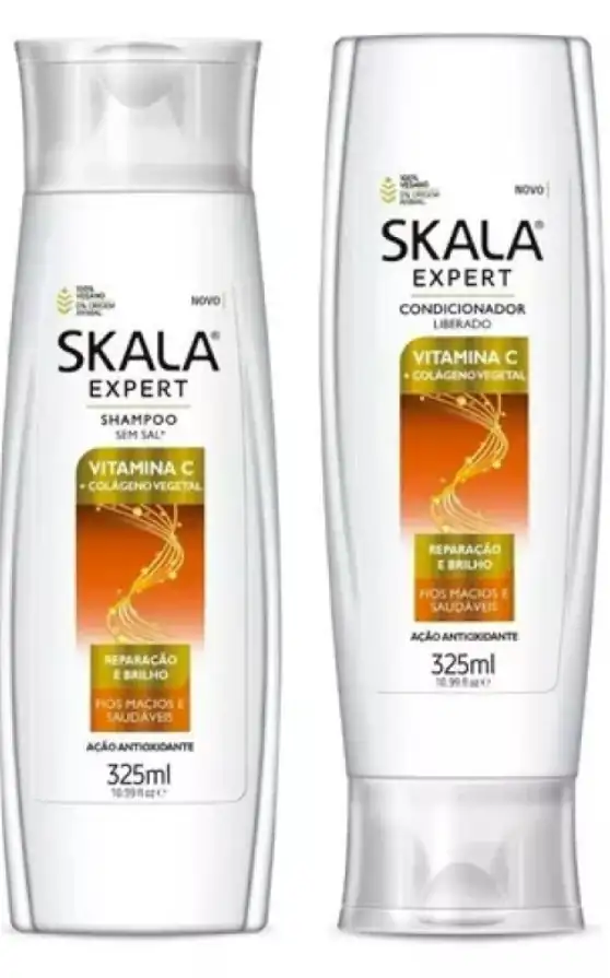 Kit shampoo y acondicionador Vitamina C. Skala