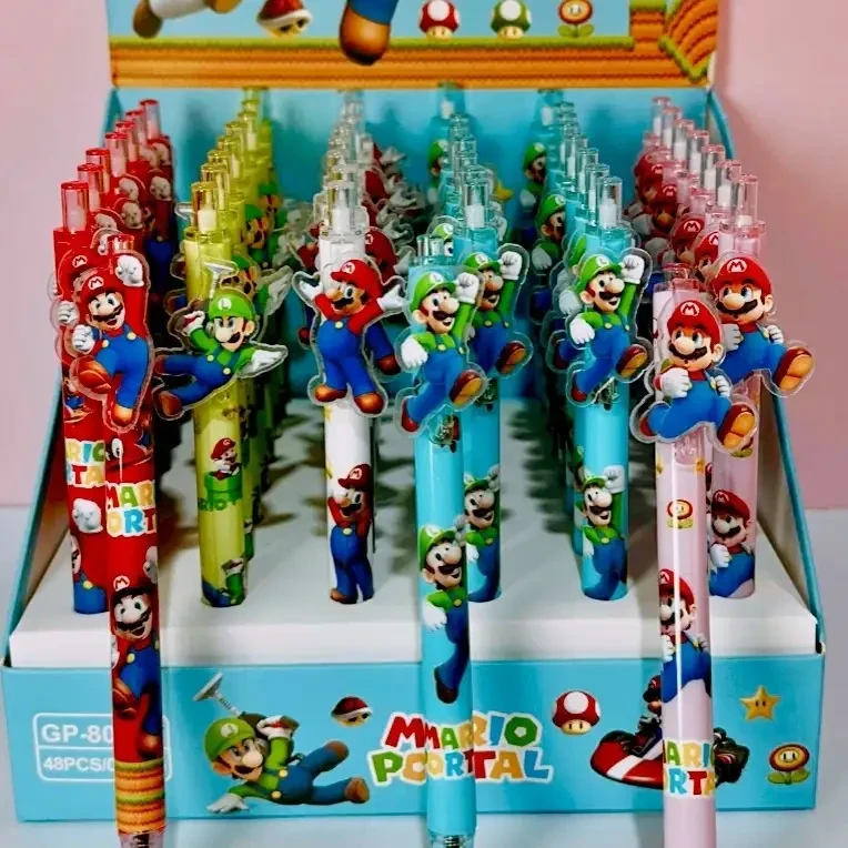 Bolígrafo Pin Capibara - Panda - Mario Bross 4