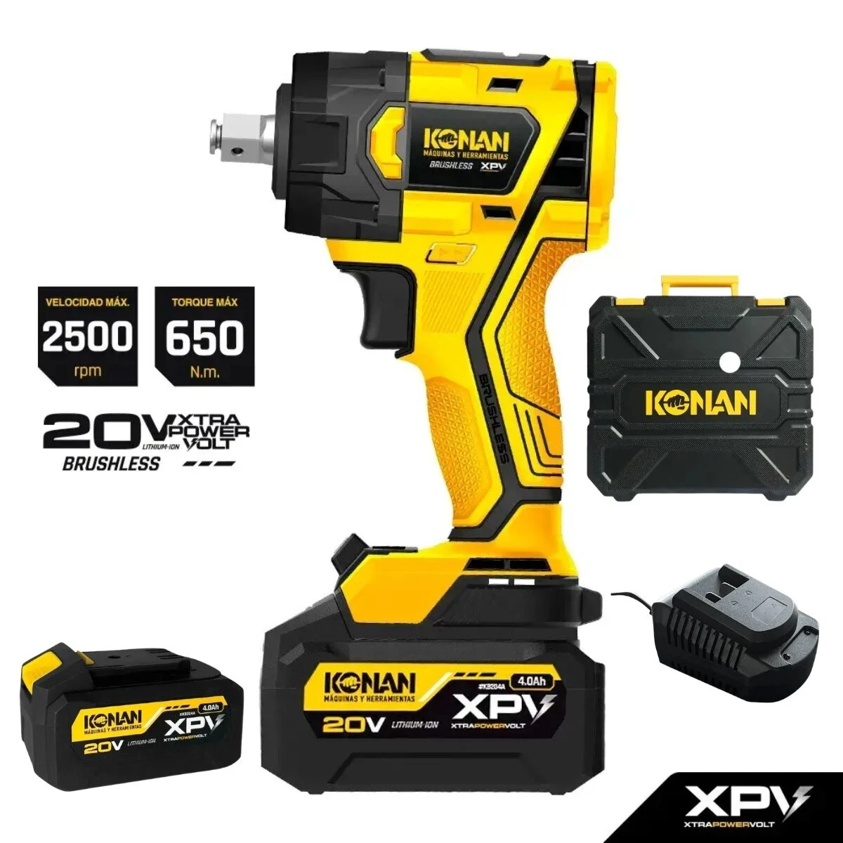 PISTOLA DE IMPACTO KONAN 650NM