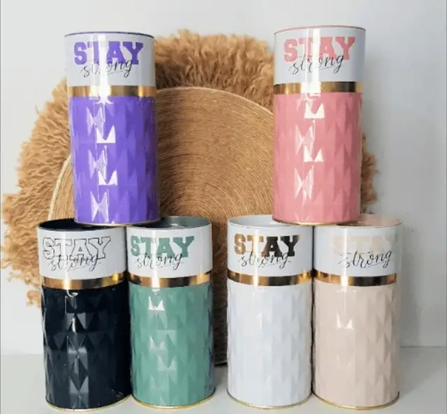 Lata Tubo Diamante "Stay"