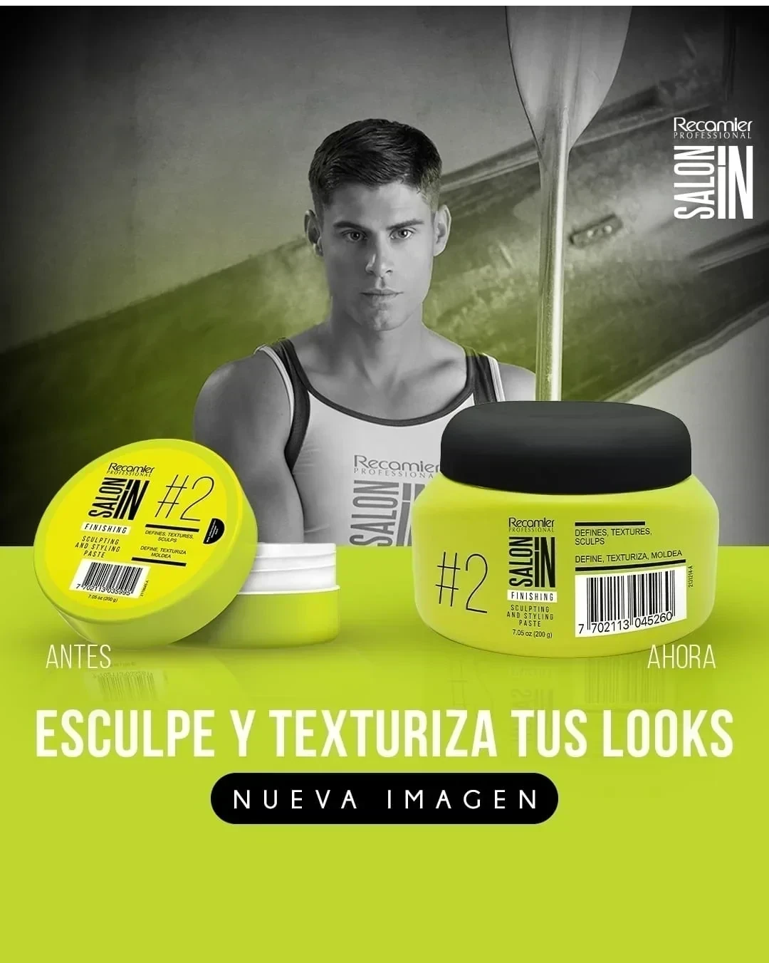 recamier cera efecto humeda