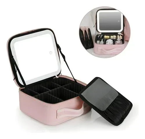 ORGANIZADOR DE MAQUILLAJE CON LUCES LED 