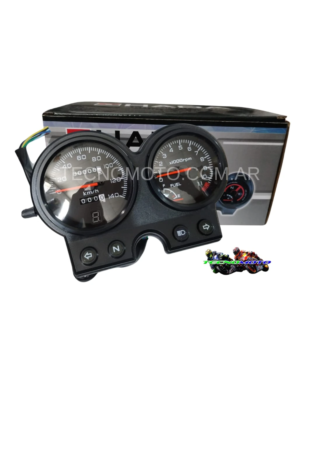 TABLERO VELOCIMETRO ZANELLA 150 RX ELEC. -NEGRO - [HADA]  33552