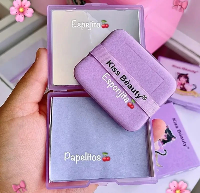Kit de Papelitos Absorbentes Kiss Beauty 🥰 2
