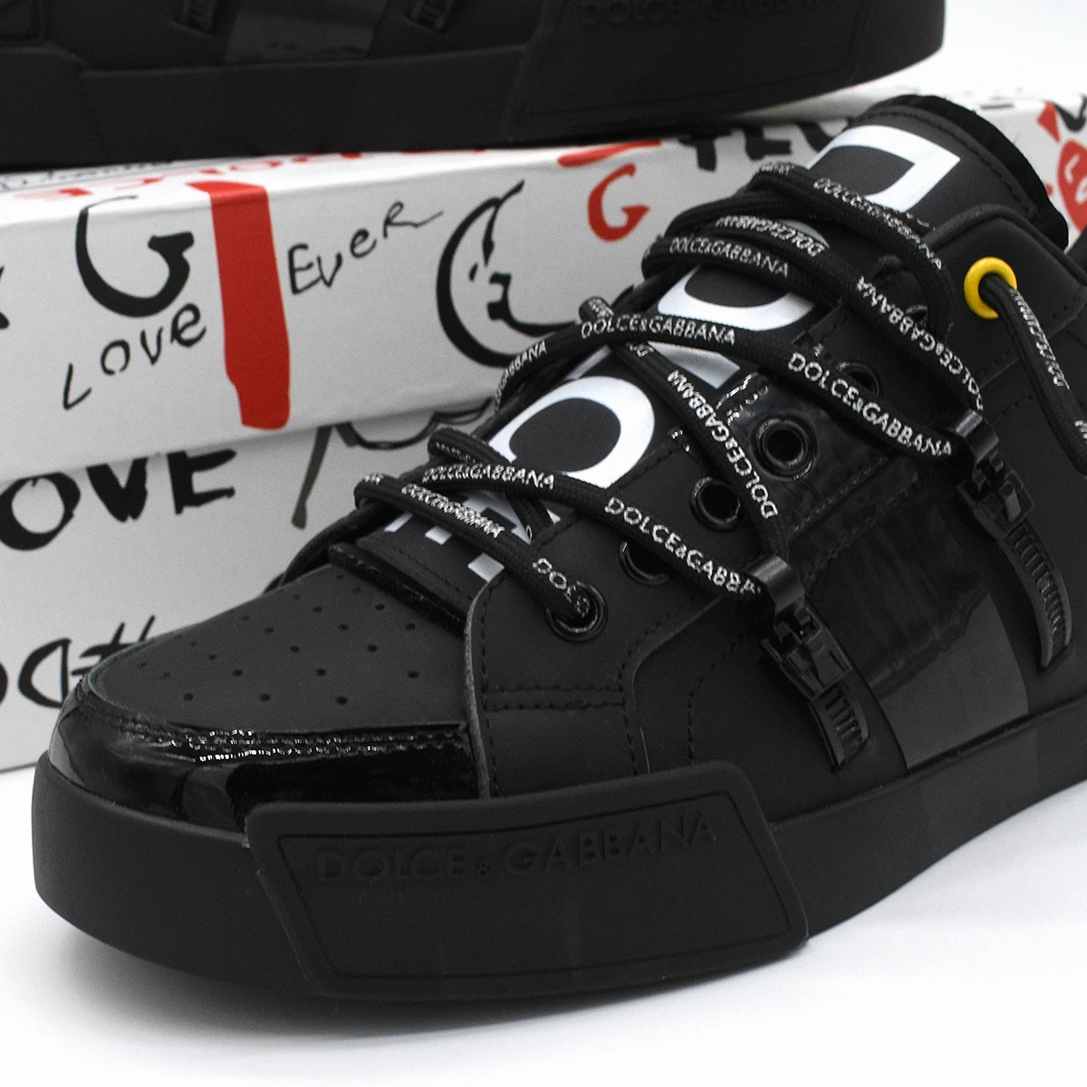 Dolce & Gabbana Portofino Correa Negro 6