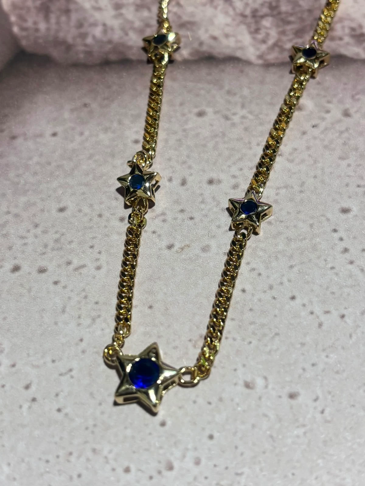 collar oro doble laminado 